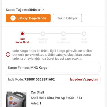 Trendyol Sahte Motor Yağı