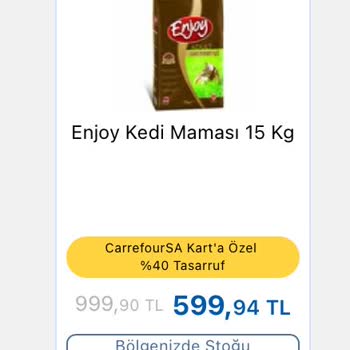Carrefour SA Kedi Maması Fiyatında Hile Yapılıyor
