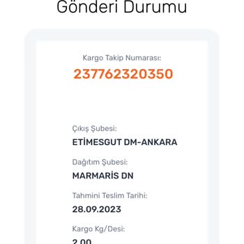 Sendeo Firması Teslim Edilmeyen Kargom