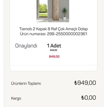 A101 Kargoya Verilmeyen Sipariş