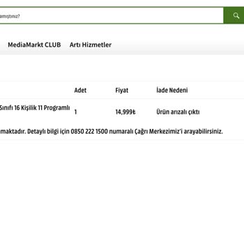 Grundig Bulaşık Makinesi Memnuniyetsizliği