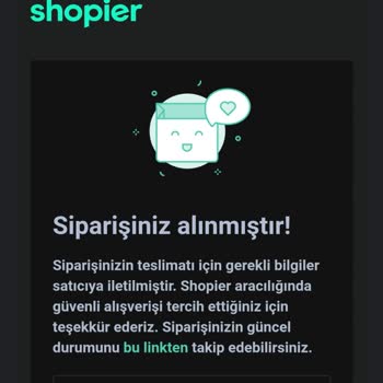 Meryjew Shopier Siparişim 2.5 Haftadır Elime Ulaşmadı
