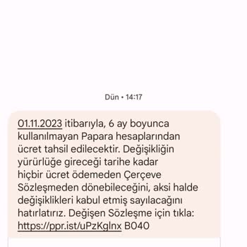 Papara Yasal Olmayan Para İstiyor