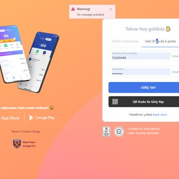 JETON'A Giriş Yapamıyorum!