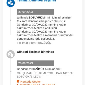 MNG Kargo Sipariş Teslim Edilemedi