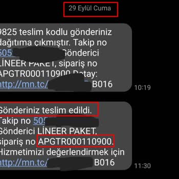 Yataş Geç Kargolama Ve Açıklama Yapılmaması