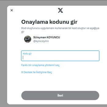 Twitter Onay Kodu İstiyor Giriş Yapmıyorum