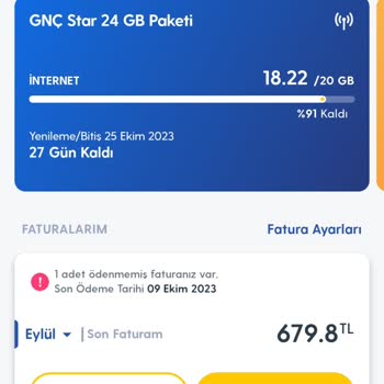 Turkcell Haksız Fatura Tutarı