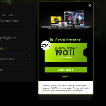 GeForce Now Aboneliği Hakkında Sorun