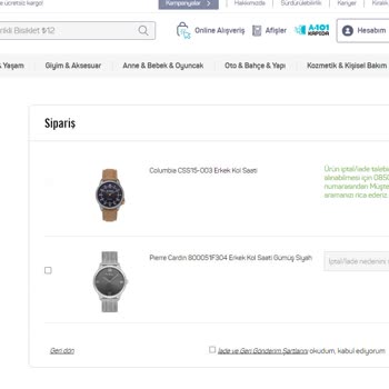 A101 Ürünlerin İadesi Gerçekleştirmiyor, Müşteri Hizmet Ulaşılmıyor.