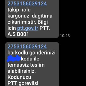 PTT Kargo Teslim Edilmeyen Kargo