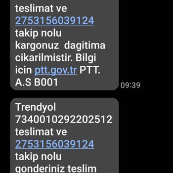 PTT Kargo Teslim Edilmeyen Kargo