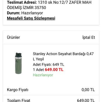 A101 Siparişi Kargoya Vermiyor