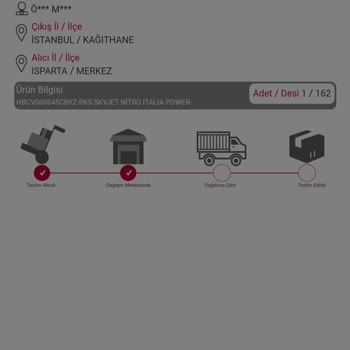 Horoz Lojistik İade Kargom Dağıtıma Çıkmıyor