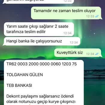 Elektroniksigaratr.com Heets Terea Paramızı Aldı Ürünleri Göndermedi