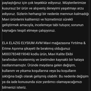 Mavi Markası Garanti