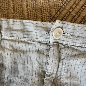 Zara Keten Şortların 2-3 Giymede Yırtılması