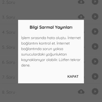 Bilgi Sarmal Yayınları Soru Çözüm Videoları Eksik