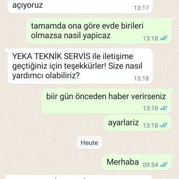 Dijitsu Klima Kurulum İçin Destek Yok