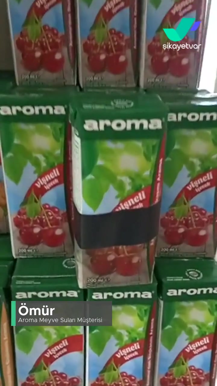 Aroma Meyve Suları Meyve Suyunda Sızdırma videonun kapak resmi