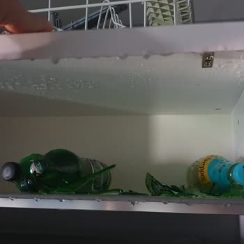 Beypazarı Maden Suyu 750ml Şişe Durduk Yere Patlıyor, İki Kez Patladı