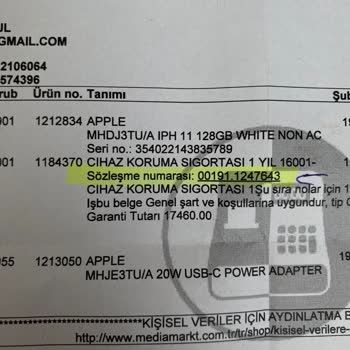 Altar Grup Sistem Danışmanlık iPhone Şikayeti