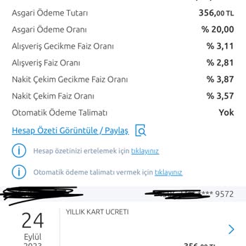 Yapı Kredi Bankası Emekli Müşteri Kart Aidatı