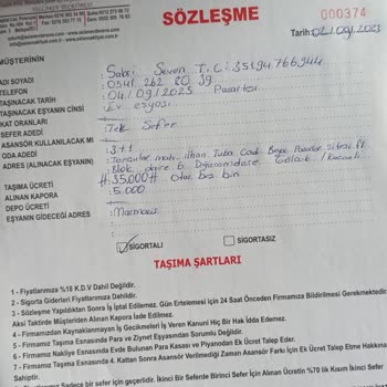 Aslan Evden Eve Nakliyat (İstanbul) Aslan Evden Eve Nakliyat (İstanbul) Kapora Bedelimi İade Etmedi