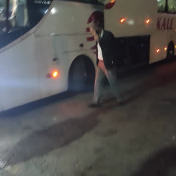 Pamukkale Turizm Pamukkale Lastik Patlaması