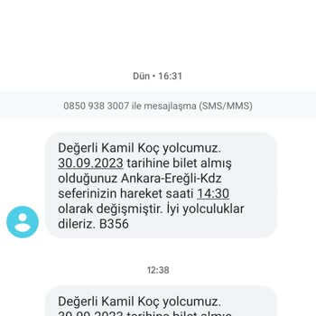 Kamil Koç Sürekli Biletimin Saatini Erteliyor