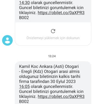 Kamil Koç Sürekli Biletimin Saatini Erteliyor