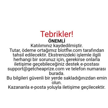 Getcheaprize.com Karttan Para Çekmeye Kalktı