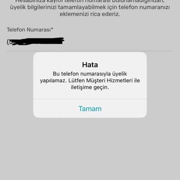 Watsons Var Olan Üyeliğimi Kabul Etmiyor