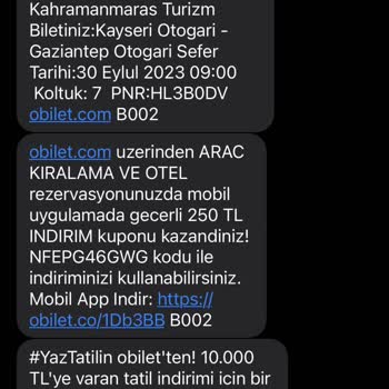 Obilet Ve Kahramanmaraş Vip Saçmalığı