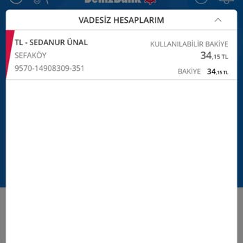 Denizbank Para İadesi Problemi