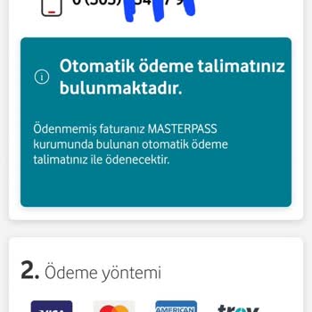 Vodafone Otomatik Ödeme Olmasına Rağmen Cezası Bana Ödetildi