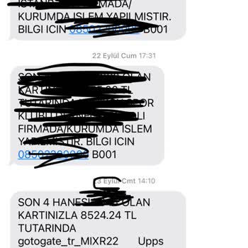 Gotogate Kredi Kartımdan Fazladan Çekilen Para