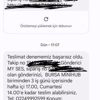 MNG İle Teslim Edilmeyen Kargom