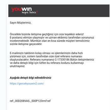 Youwin Paramı Ödemediler Ve Hesabımı Kapattılar