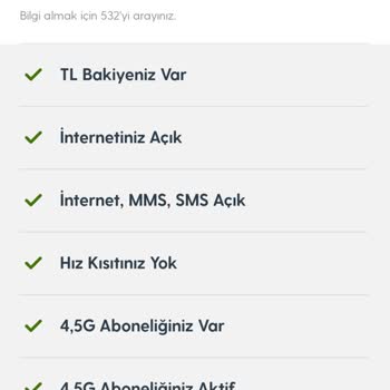 Turkcell Faturasız Hat İşlem Kısıtı