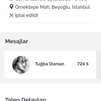 Armut Masaj İptal Edilmesi