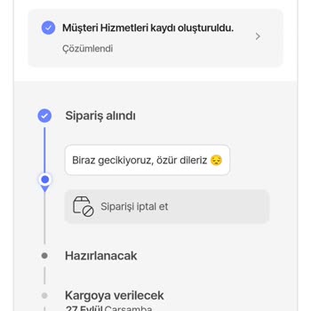 Hepsiburada Tarafından Gönderilmeyen Ayakkabı