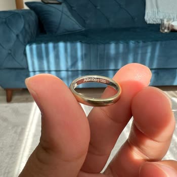 Altınbaş Mücevherat Ankara Ankamall'dan Alınan Alyansın Kalitesizliği