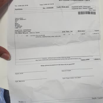 Media Markt Ürün Değişimi Talebi Reddi