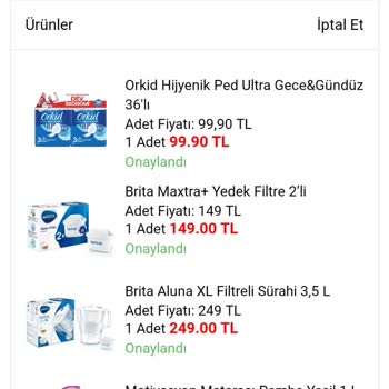 A101 Online Siparişim İptal Edilip, Ücret İademin Sağlanması
