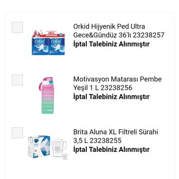 A101 Online Siparişim İptal Edilip, Ücret İademin Sağlanması