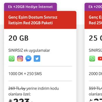 Vodafone Söylenenden Başka Paket Yapılıyor