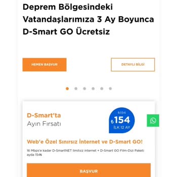 DSmart Almadığım Hizmet İptali