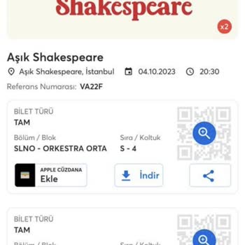 Biletix Mükerrer Bilet Satışı