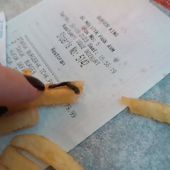 Burger King Kurtlu Patates Kızartması